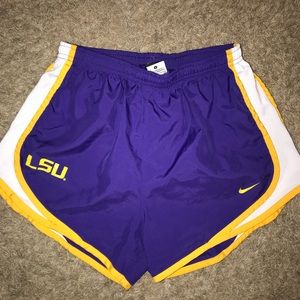 Louisiana state university / LSU Nike shorts
